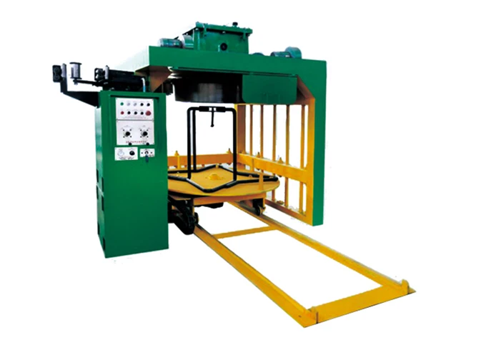 inverted vertical wire drawing machine